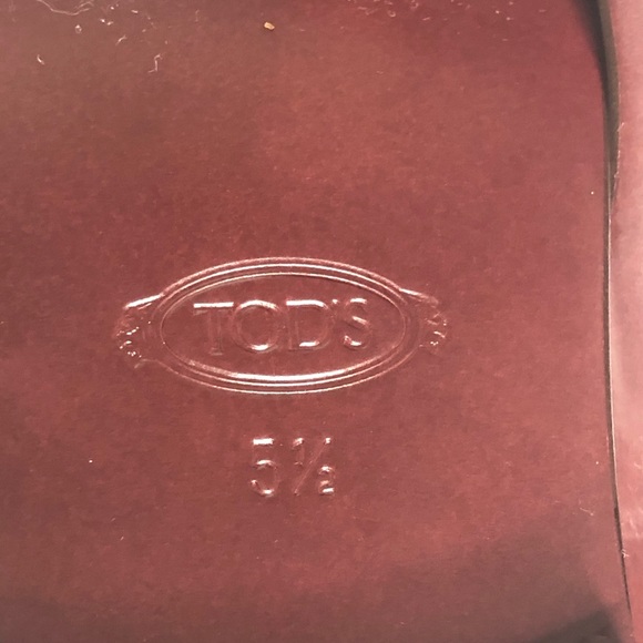 NEW Tod's Mens Brown Leather Laceup AnkleBoots 5.5 - Picture 16 of 16